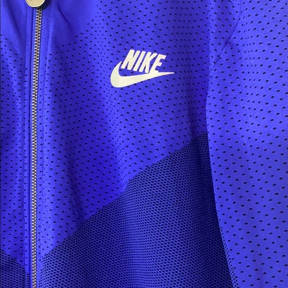 Nike Indigo Blue Warm Up Jacket 12 12 L - Picture 3 of 5